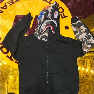 Kids Large Bape Hoodie